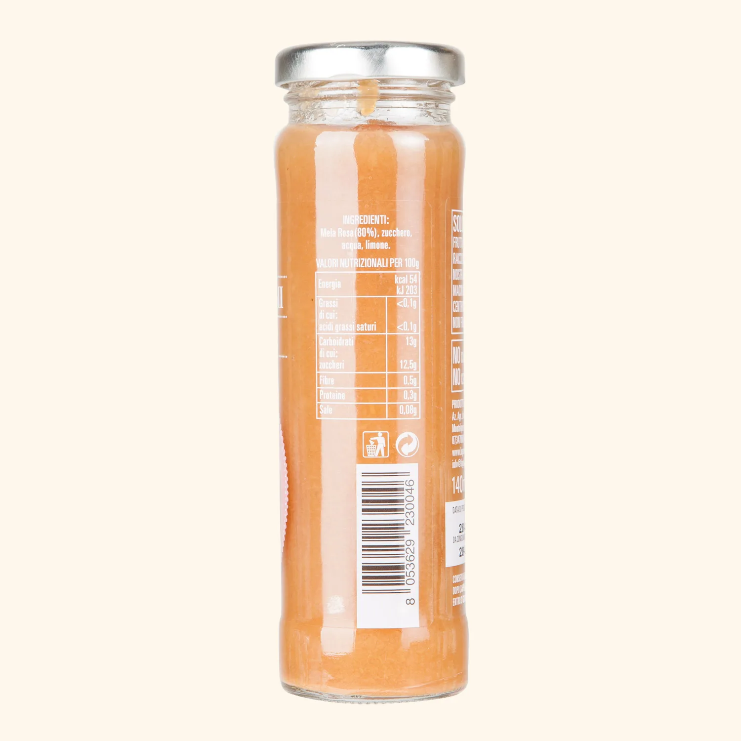 Succo di Mela Rosa 80% 2 - I Golosissimi