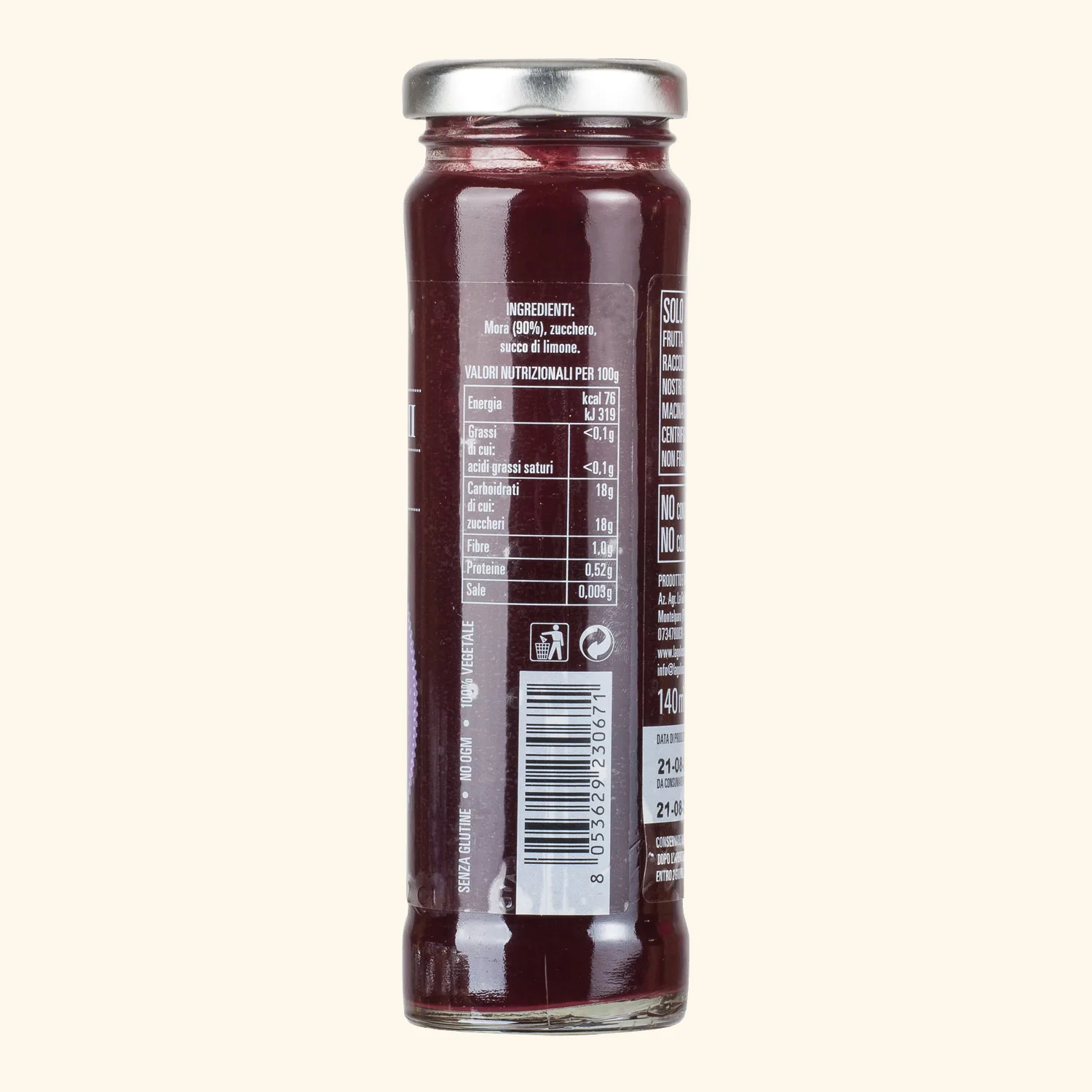 Succo di Mora 90% 2 - I Golosissimi