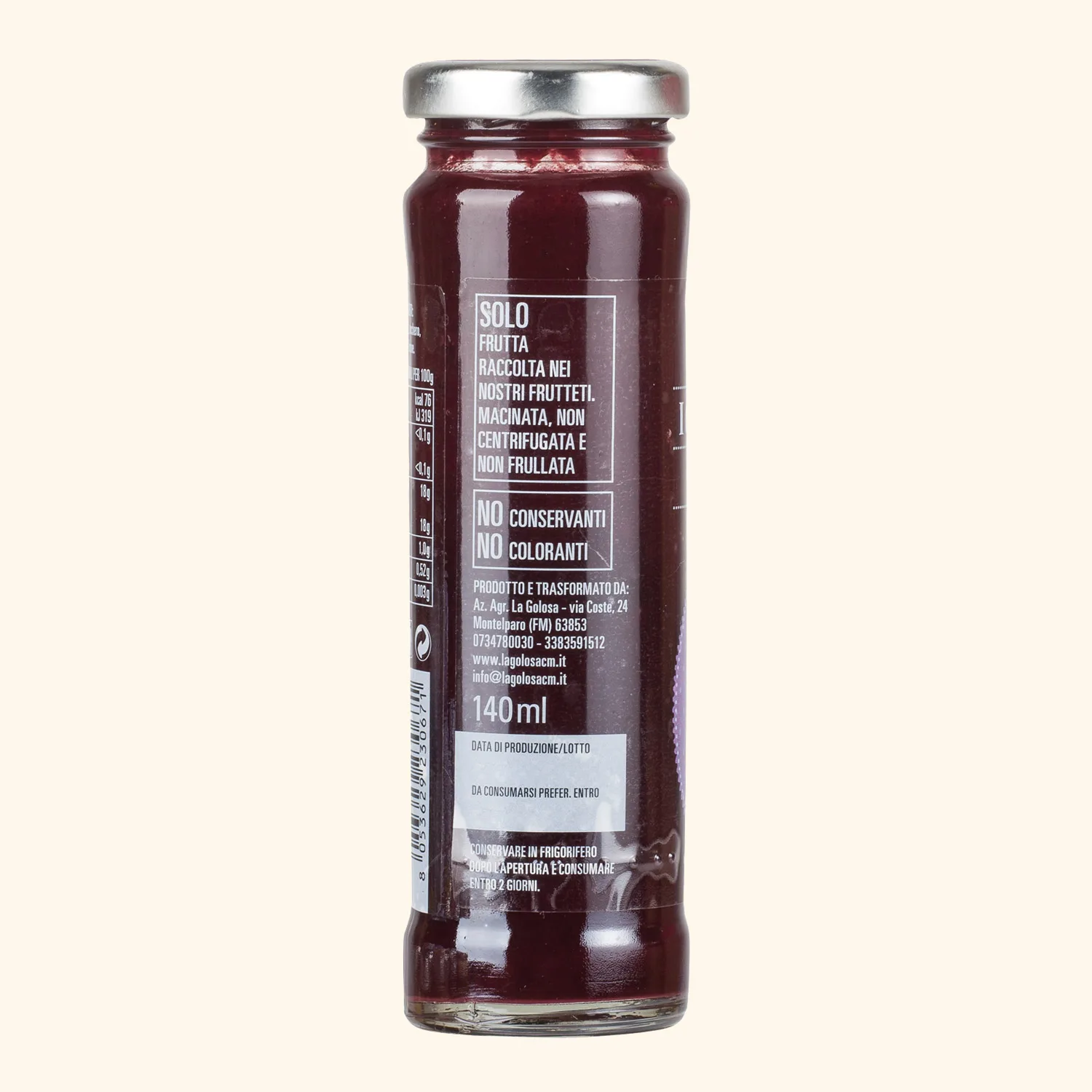 Succo di Mora 90% 3 - I Golosissimi