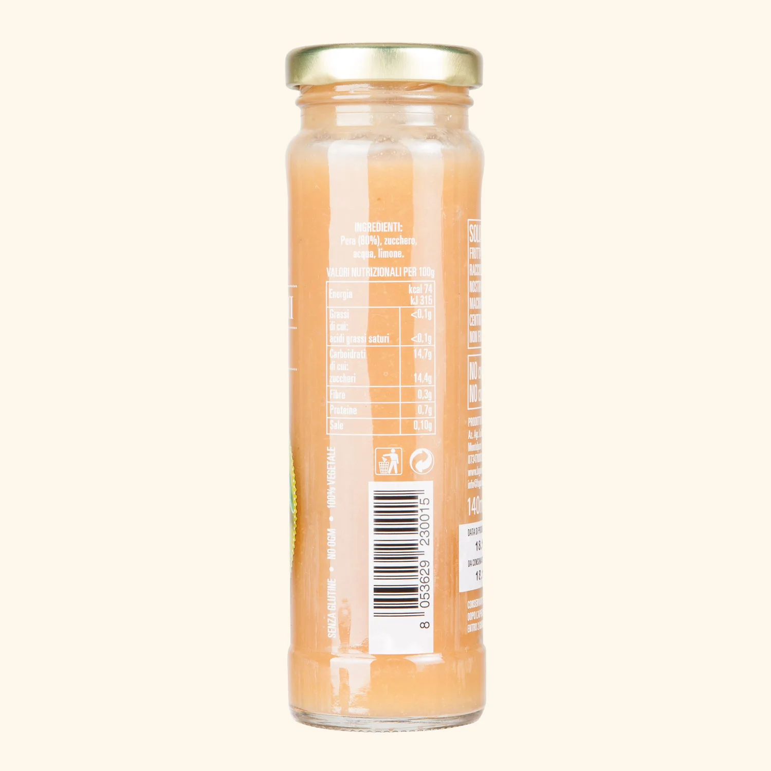Succo di Pera 80% 2 - I Golosissimi